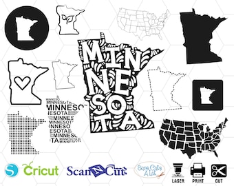 minnesota state svg, minnesota map svg, silhouette, outline, cricut, clipart, vector, dxf, home, design, united states svg, state pride svg