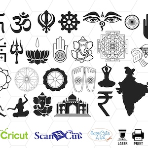 India vectoren symbolen, Indiase teken, india kaart svg, Indiase bundel, Indiase cricut, Indiase decal, india vinyl, ontwerp bestanden, india svg, png