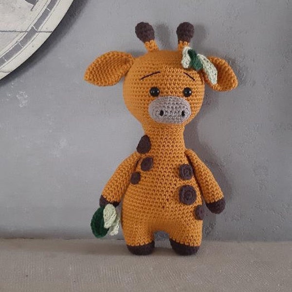 Häkelanleitung PDF Amigurumi Giraffe Denise la Mad' Girafe