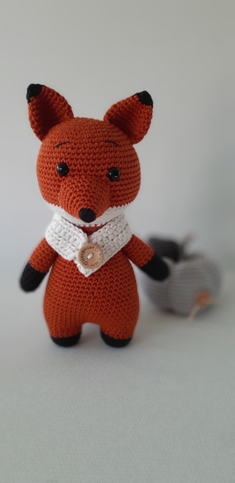 crochet pattern PDF amigurumi renard Renaud le Mad'Renard image 3