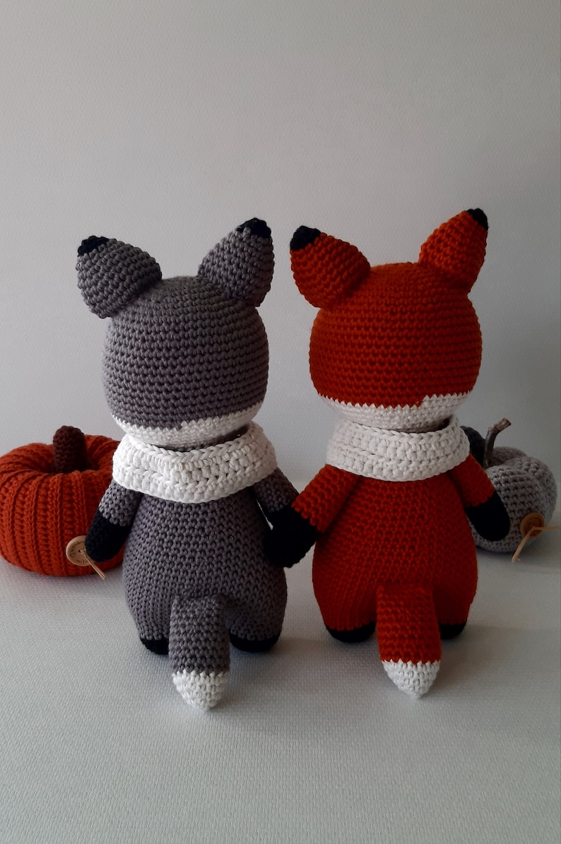 crochet pattern PDF amigurumi renard Renaud le Mad'Renard image 6