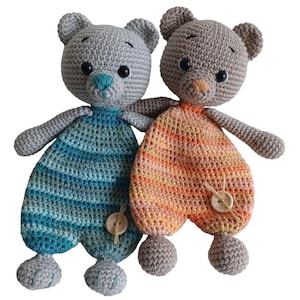 Patron crochet PDF patern Doudou Lapin