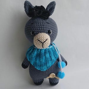 Patron au crochet PDF amigurumi lama Serge le Mad&#39; Lama (fr/ang)