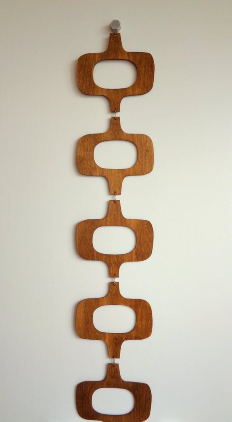 Retro Divider Mid Century Modern Wall Decor Sell by Strand Etsy