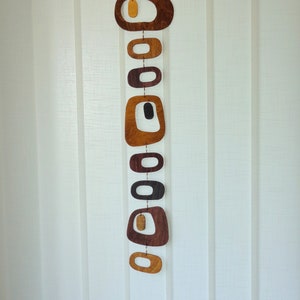 Mid century Modern Wall art, Mid century modern wall decor, Modern Wall Hanging, Wooden wall decor, 60&#39;s, MCM