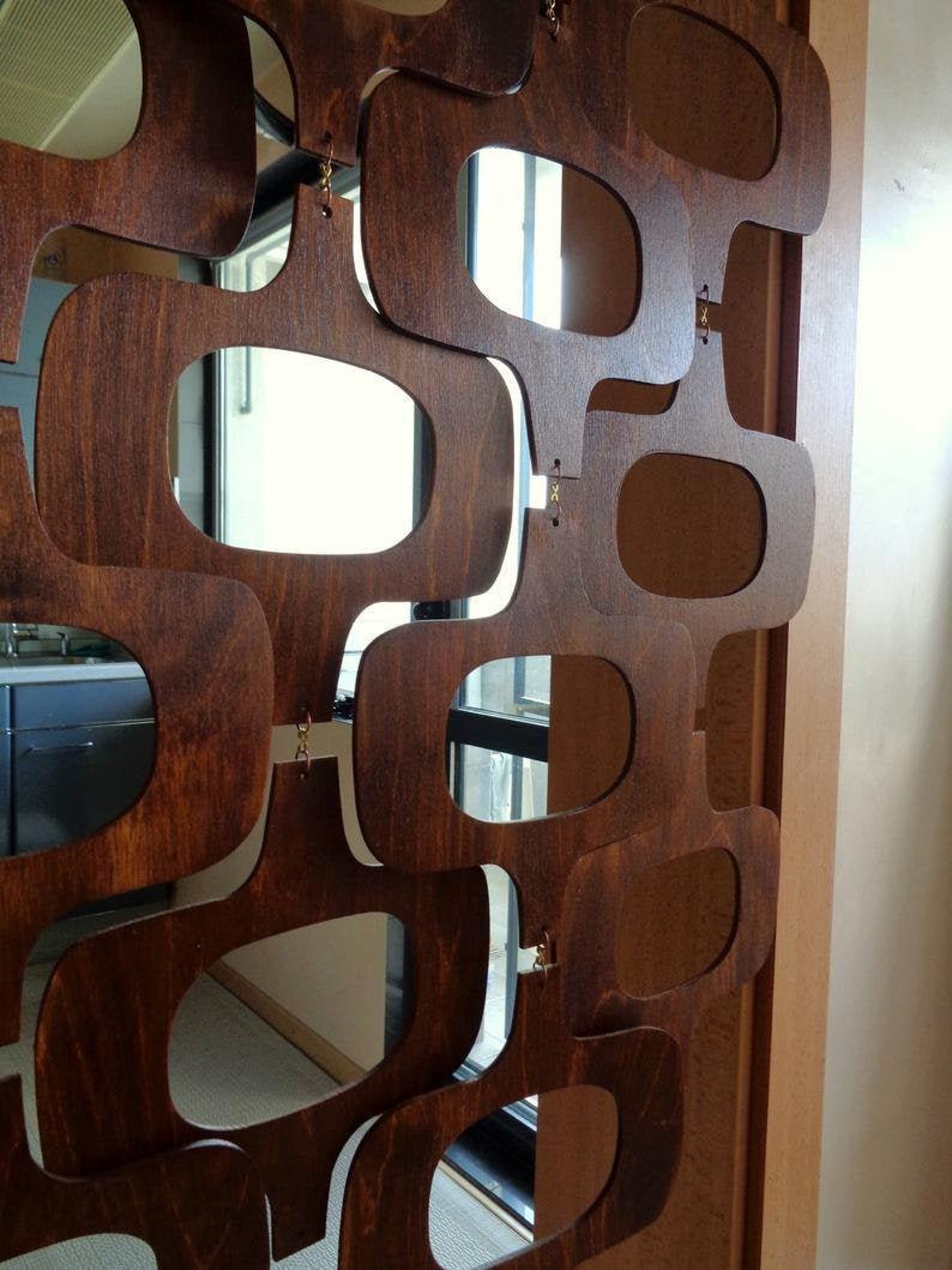 Retro Divider Mid Century Modern Wall Decor Sell by Strand Etsy