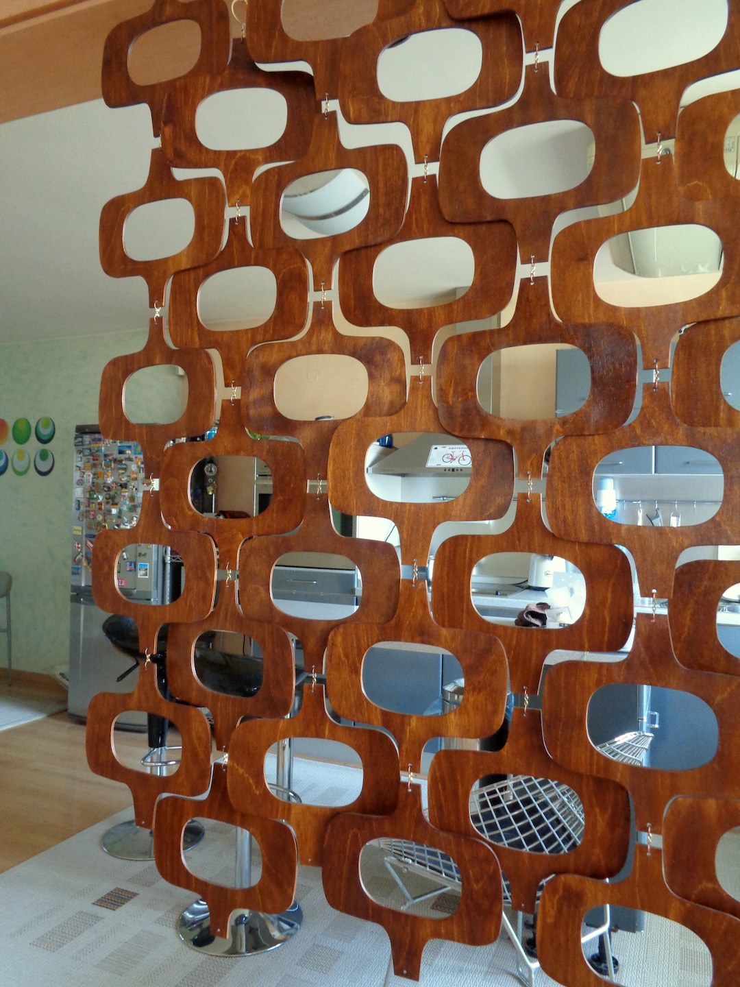 Room Divider Hanging, 6 Strands Room Divider W50'' Custom Height ...