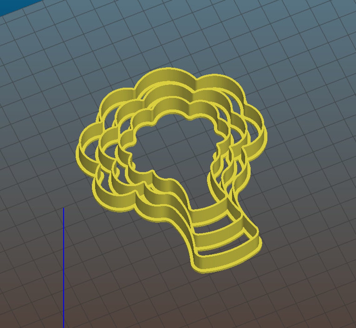 Digital STL Files Download for bouquet cookie cutter includes | Etsy