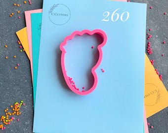 Digital Baby Foot Cookie Cutter, 2 sizes, Download 3D Model for 3D Printer. Baby Shower Cookie Cutters. Birthday Cookie Cutter, Printable
