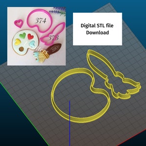 2 Digital STL Files Download Brash, Pallet cookie cutter Printable cookie cutters