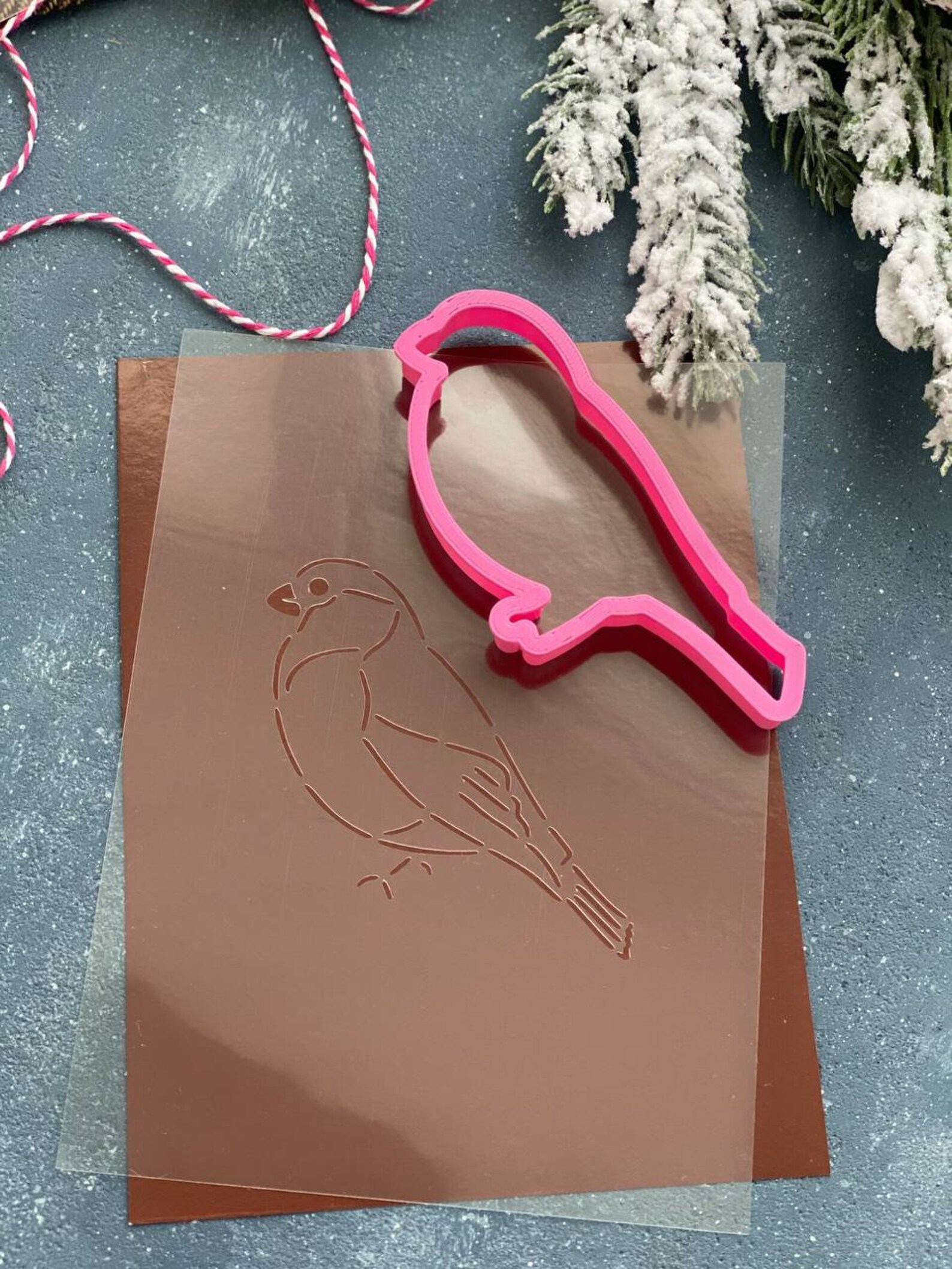 Bird cookie cutter. Christmas cookie cutter. Cookie cutters. Etsy