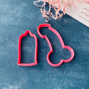 Digital Condom STL File Download Condom Cookie Cutter 3.9 inch. Cookie cutters. STL Cookie Cutter 3D Models, Valentine Cutter, Bachellors