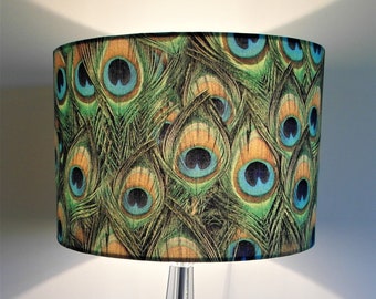 Quirky lampshade | Etsy Woodland Drum Shade Mad About Mid