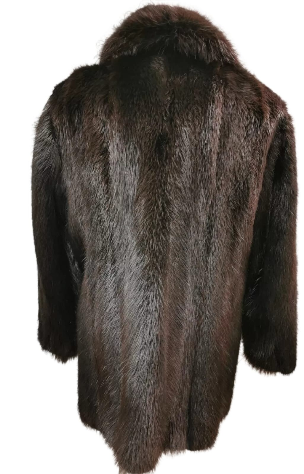 Brand new men's beaver fur coat size 40 Etsy