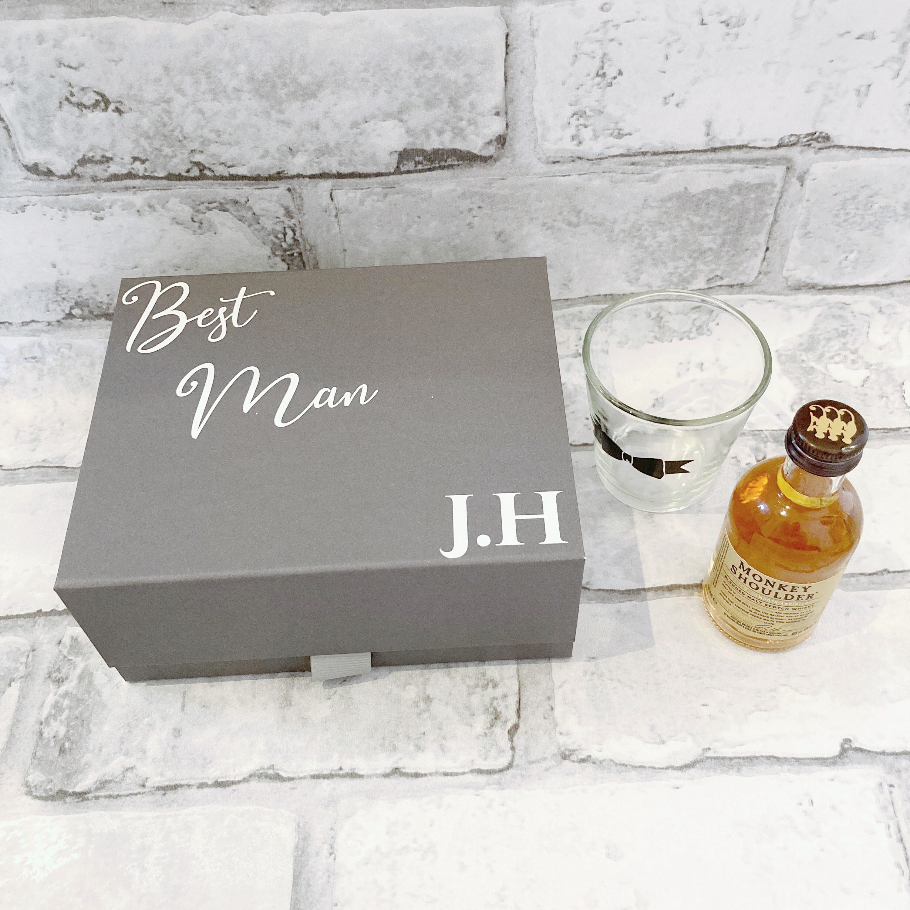 Best Man Gift Box Groomsman Proposal Box Best Man Thank Etsy UK