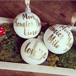 Personalized Christmas ball image 3