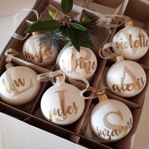 Personalized Christmas ball
