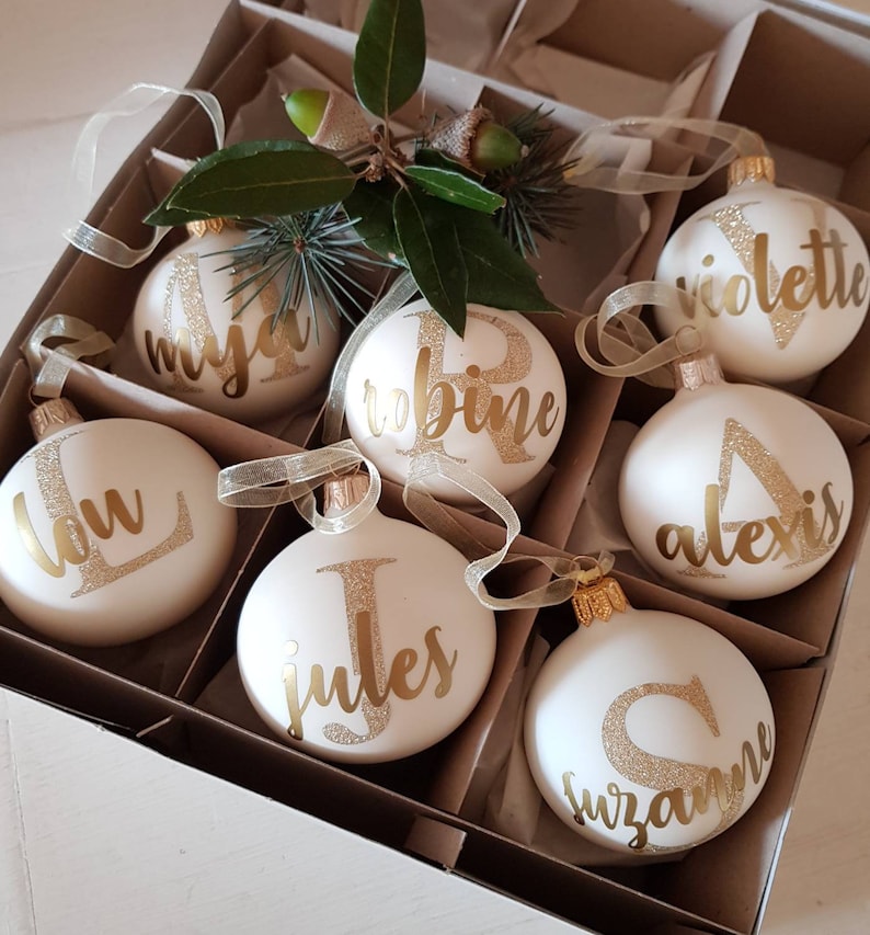 Personalized Christmas ball image 1