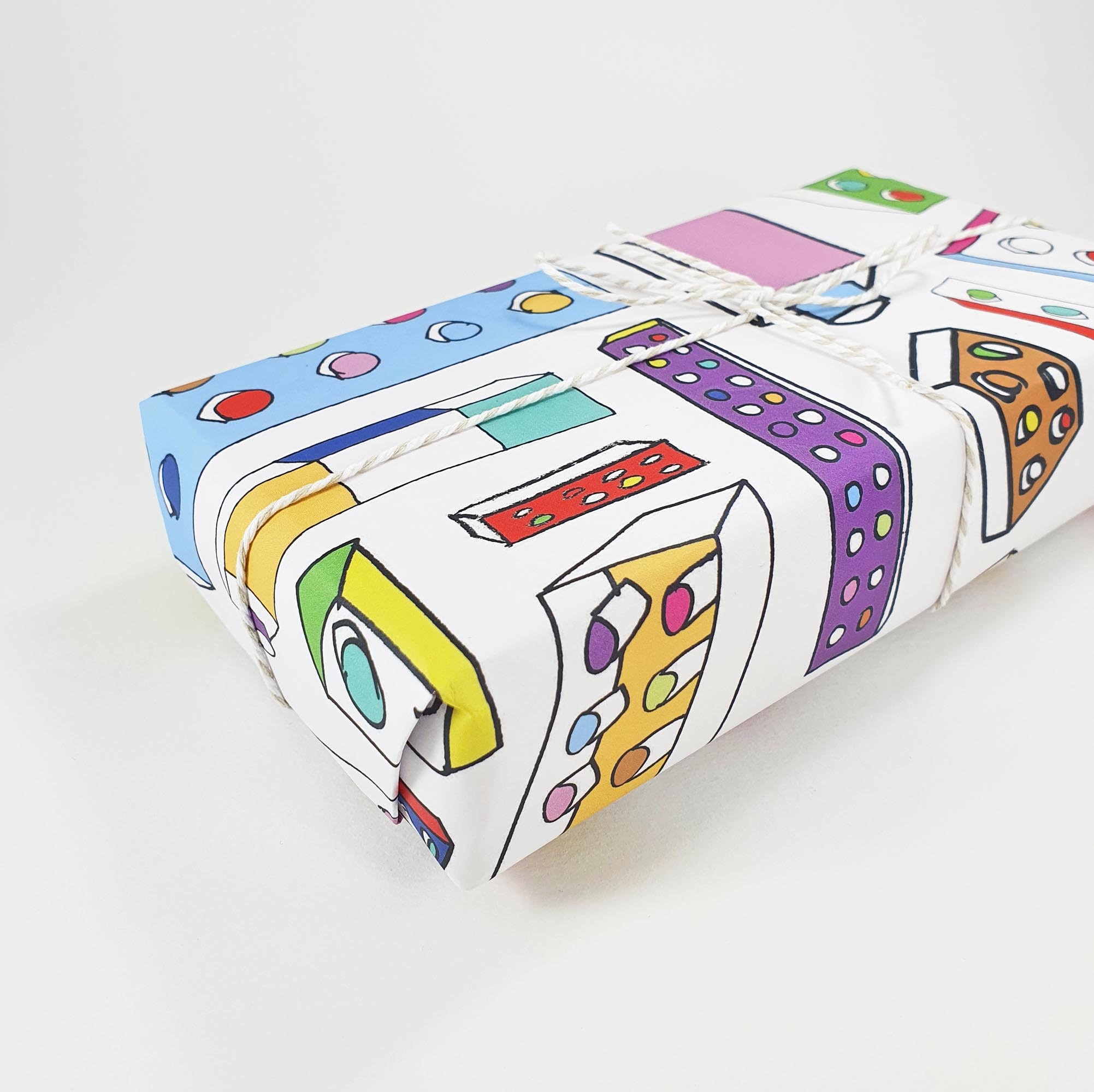 Lego Wrapping Paper 10 Sheets Of Luxury Children Toy Design Birthday