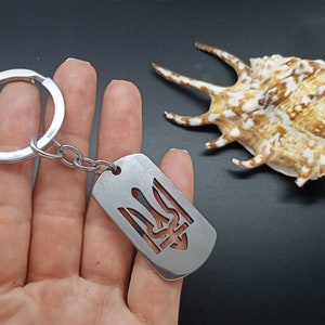 Trident pendant, Pray for Ukraine, Stand With Ukraine, Ukraine keychain, Ukrainian pendant, Ukraine Trident charm