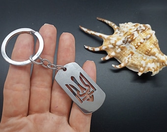 Trident pendant, Pray for Ukraine, Stand With Ukraine, Ukraine keychain, Ukrainian pendant, Ukraine Trident charm