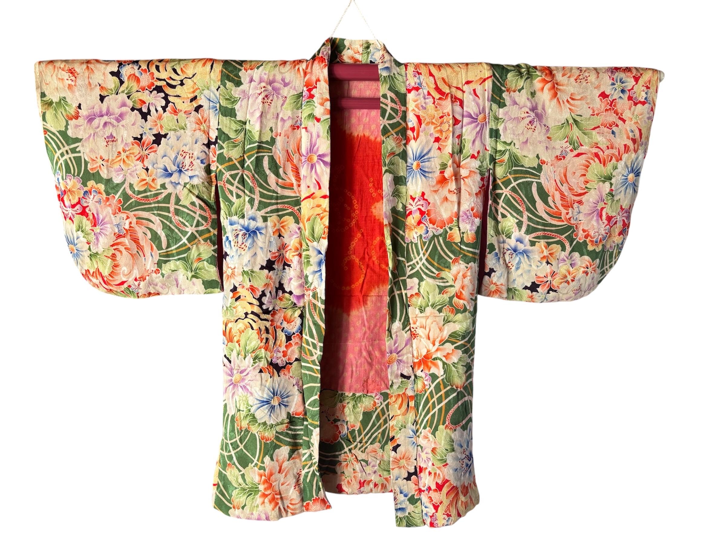 ビィンテージ子供着物 Childs Vintage Silk Kimono - Etsy