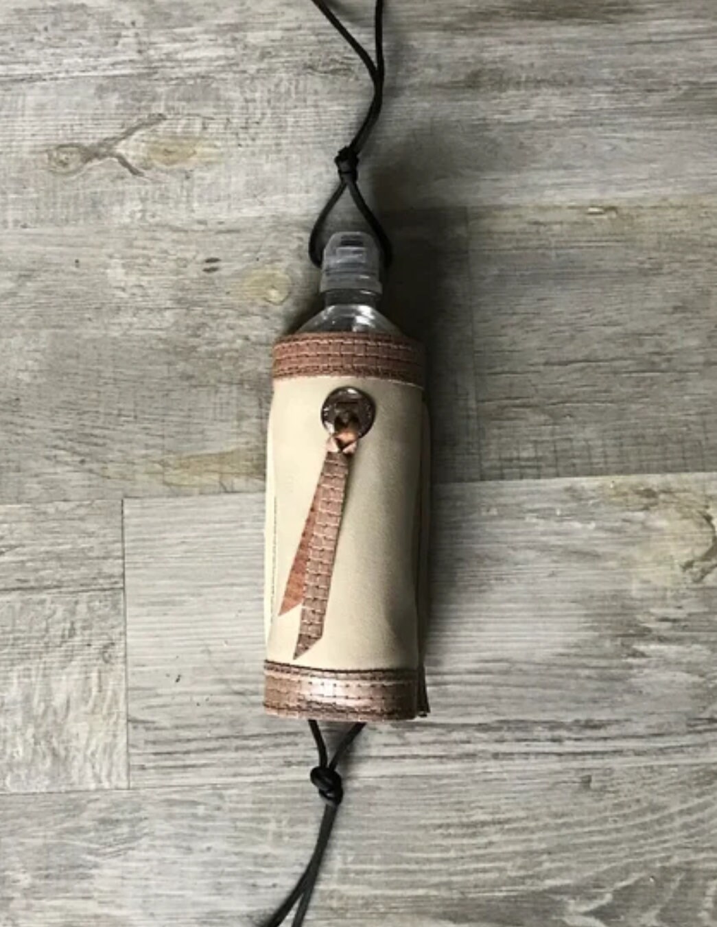 Leather Drink Bottle Holders for Saddles or Hiking Random Etsy