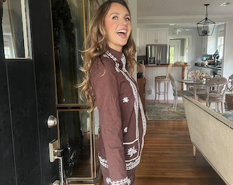 90s Vivienne Tam pant set jacket