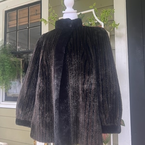 1960s Faux Fur Coat