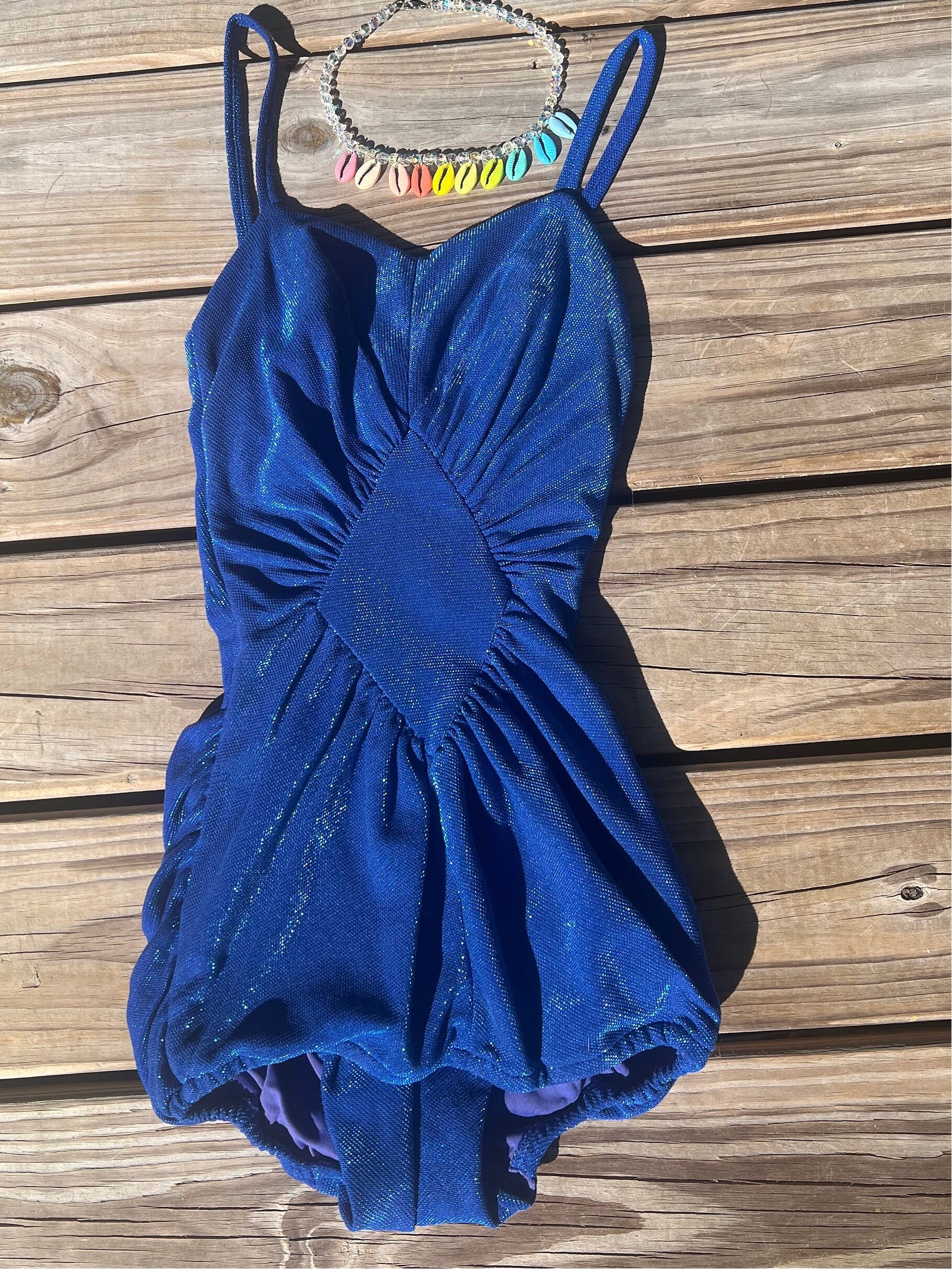 1959 Rose Marie Reid Swimsuit Playsuit 1950s