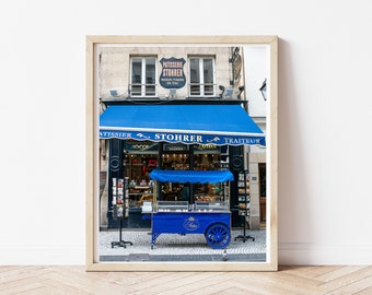 Stohrer Patisserie Paris Photo: Vintage French Art Print