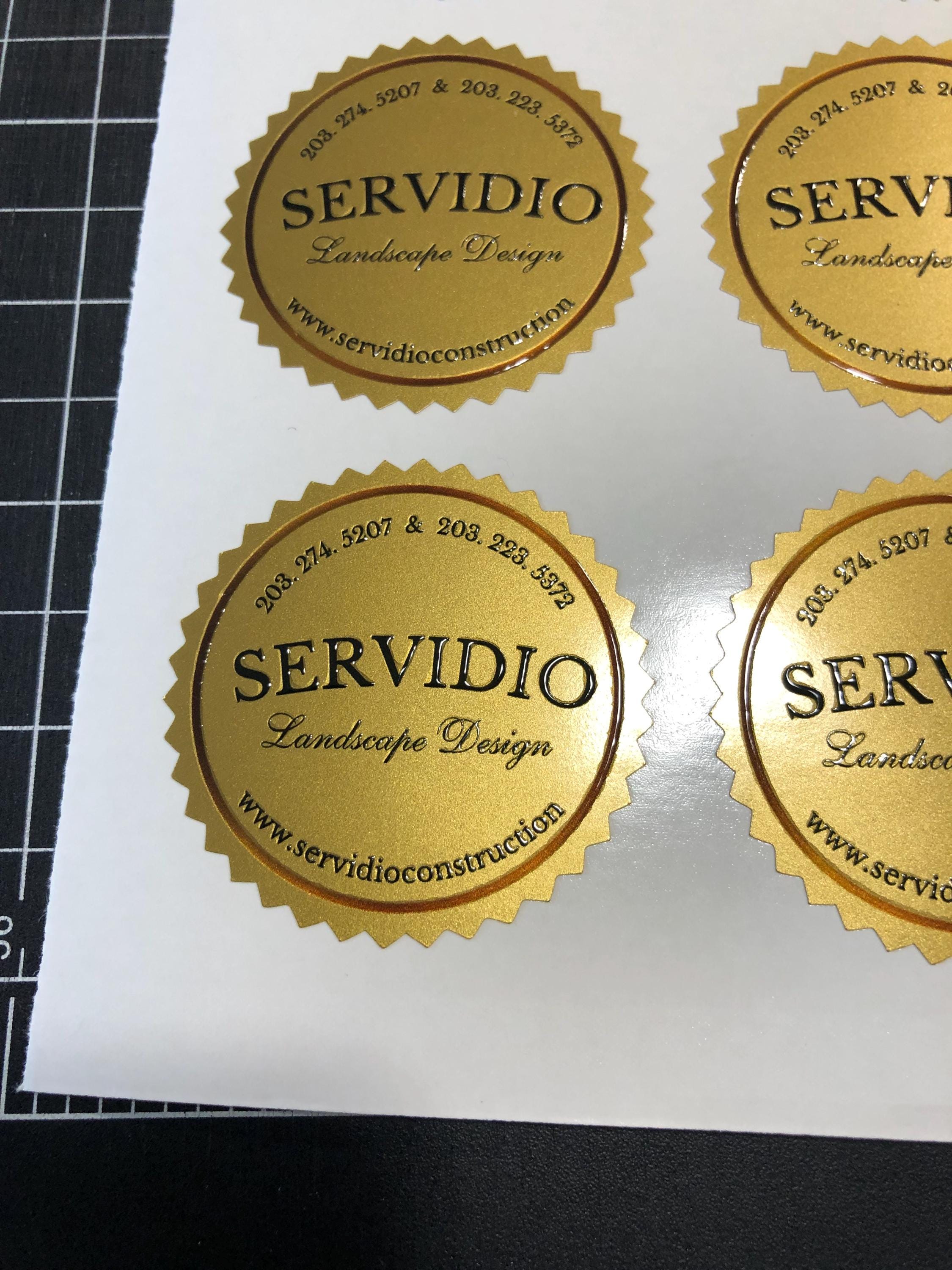 Activate Gold Sticker Personalized Metallic Gold Stickers: Waterproof Custom Labels - Etsy