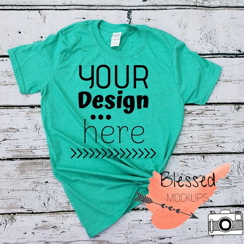 seafoam green tshirt