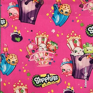 Shopkins Real Littles Cotton Fabric
