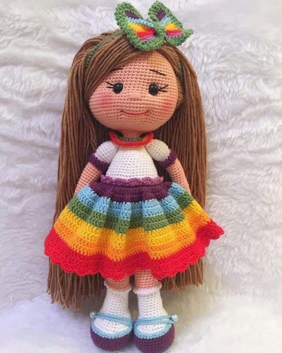 handmade knit dolls