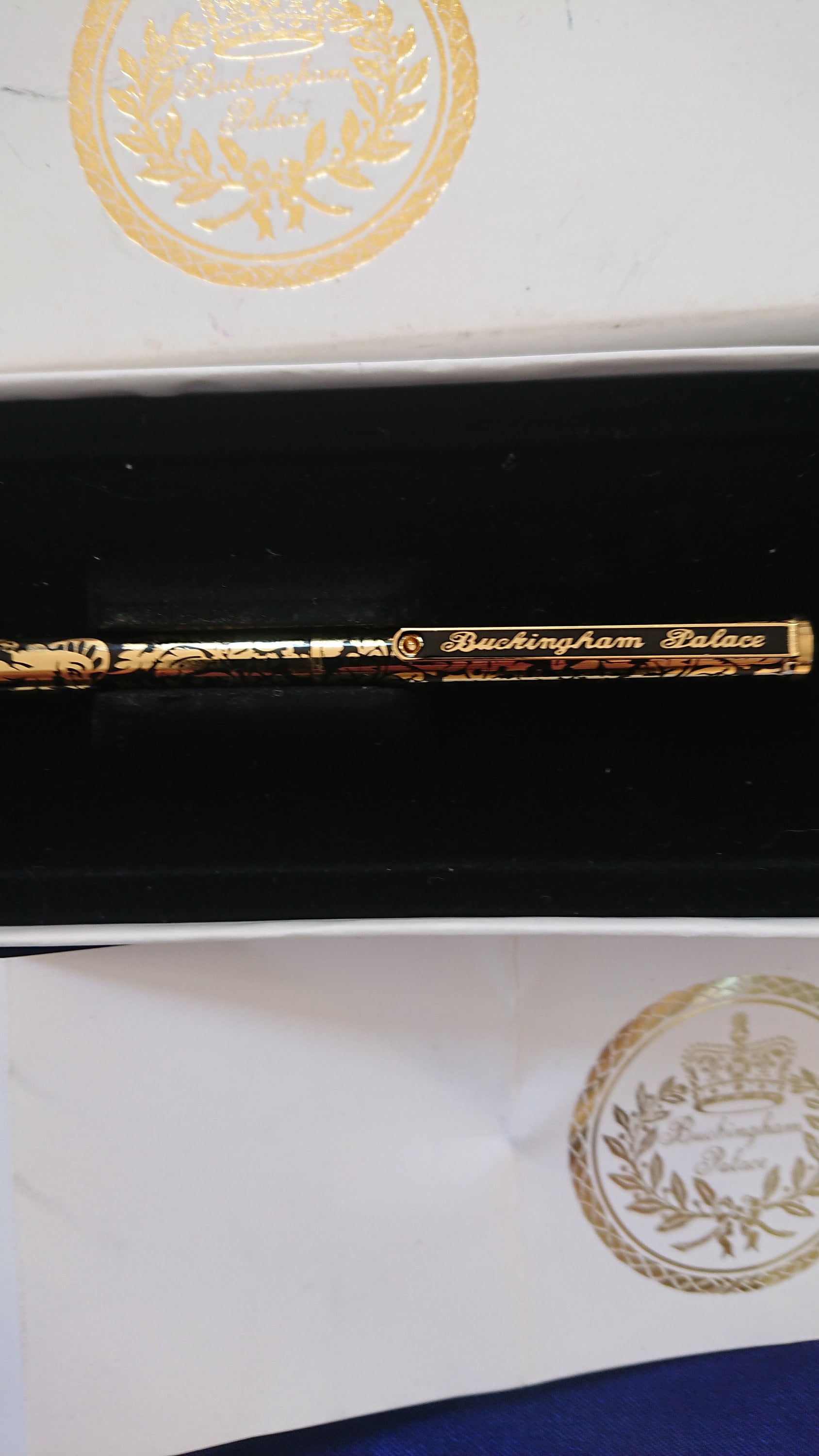 ボールペン　BUCKINGHAM PALACE Buckingham Palace Enameled Ball Point Pen - Etsy
