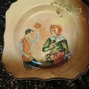 Vintage Charles Dickens series Royal Doulton plate