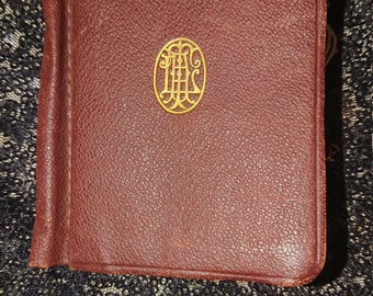 1934 leather London Teachers Union unused diary