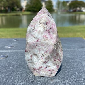 Pink Tourmaline Flame 3.32” Tall
