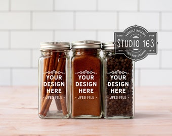 Download Glass Jar Mockup Etsy