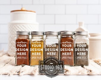 Download Glass Jar Mockup Etsy
