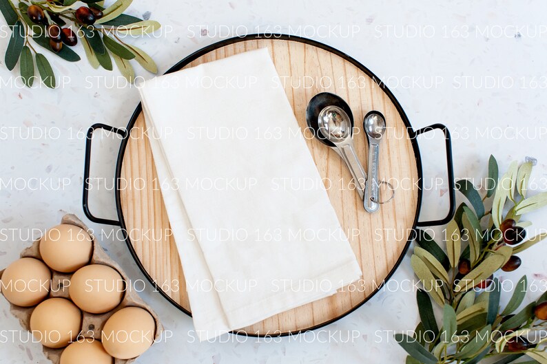 Download KitchenTowel Mockup Blank White Towel White Flour Sack Tea ...