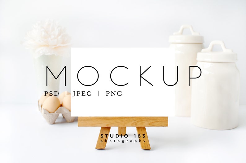 Download Recipe Card Mockup 4x6 Card Mock Up 4x5 Card Table Card | Etsy