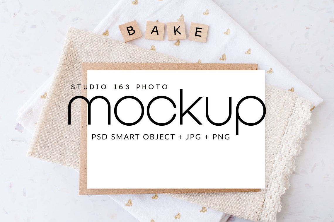 Download Recipe Card Mockup 4x6 Card Mock Up 4x5 Card Table Card | Etsy