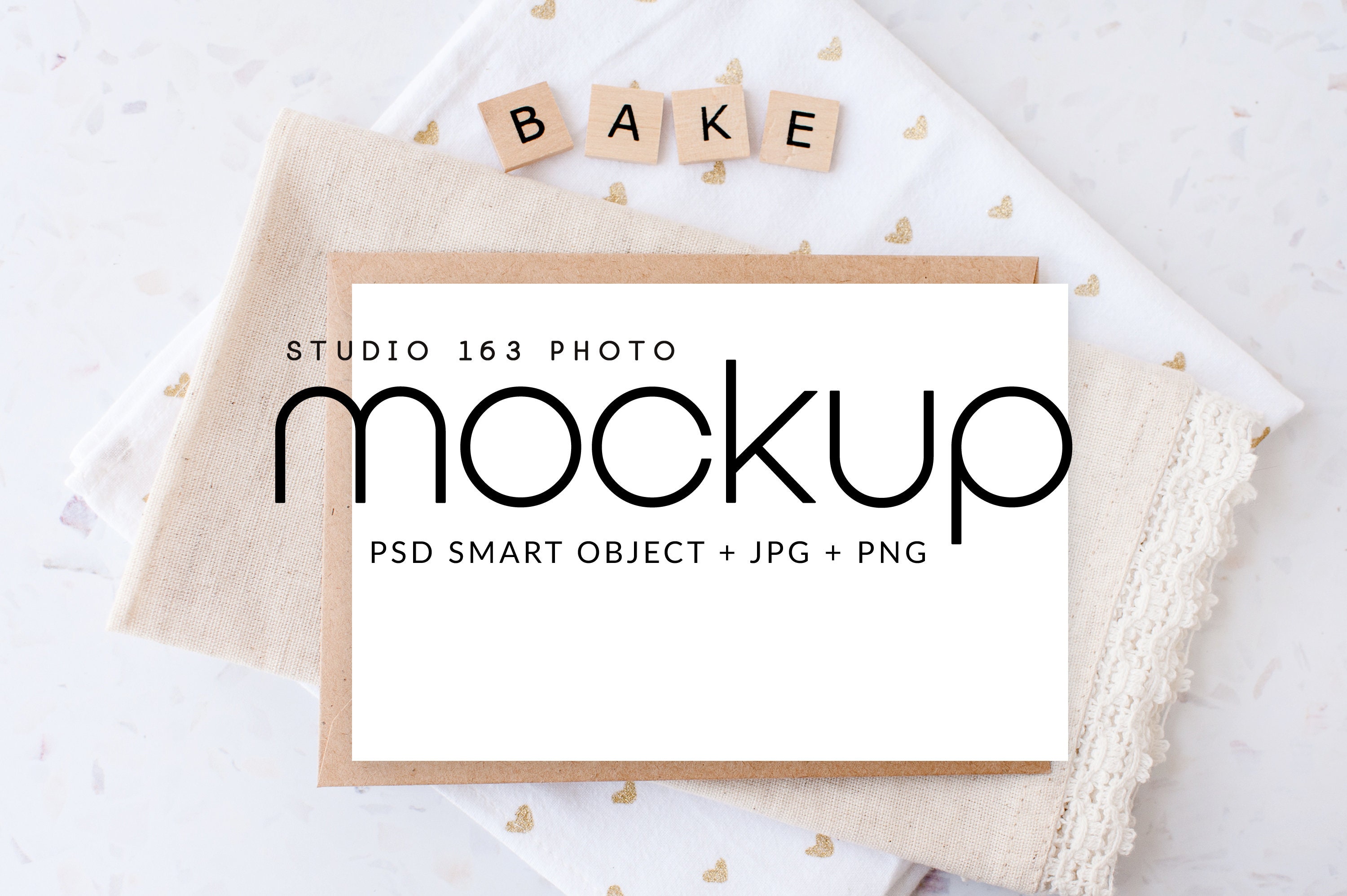 Download Recipe Card Mockup 4x6 Card Mock Up 4x5 Card Table Card | Etsy