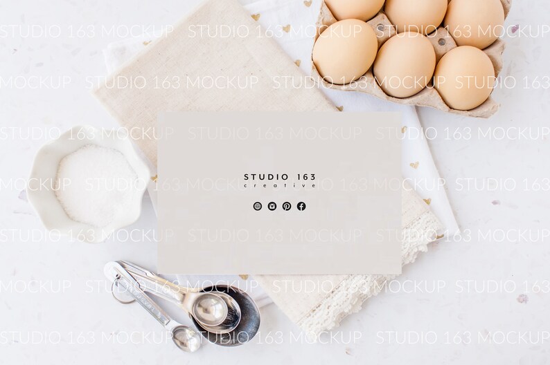 Download Mockup de la tarjeta de la receta 4x6 card Mock Up tarjeta | Etsy