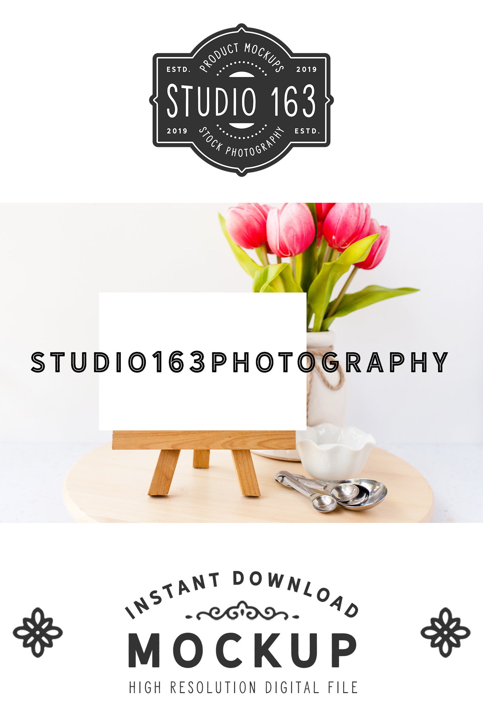 Download Recipe Card Mockup 4x6 Card Mock Up 4x5 Card Table Card | Etsy