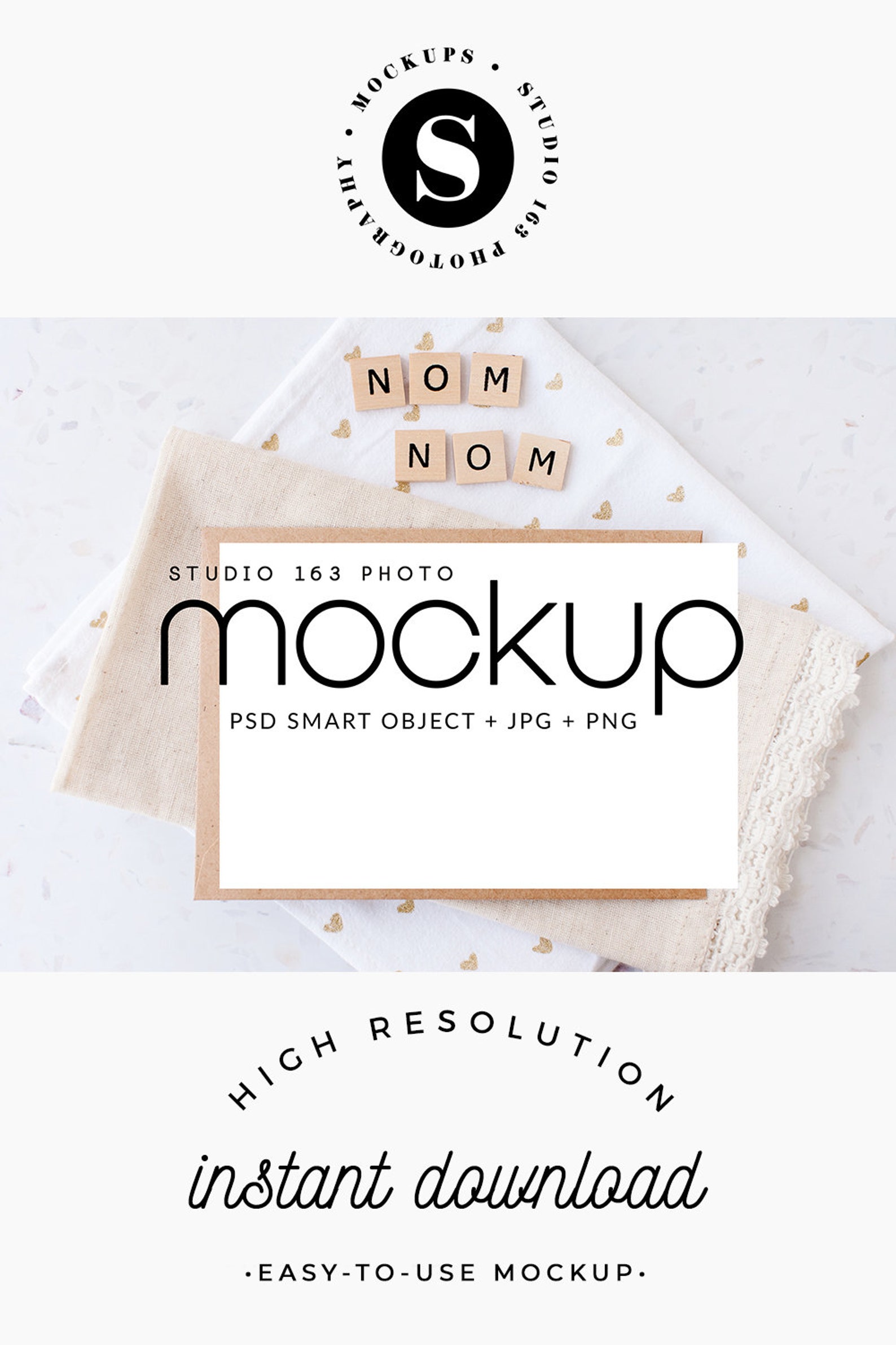 Download Recipe Card Mockup 4x6 Card Mock Up 4x5 Card Table Card | Etsy