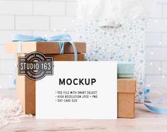 5x7 Card Mockup, Greeting Card Mockup, Wedding Stationery Mockup, Invitation Mockup, Blank Card, Styled Stock Photo, PSD, INSTANT DOWNLOAD