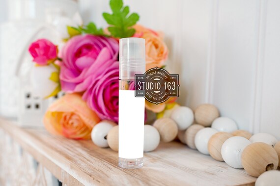 Download Roller Bottle Mockup 10ml Clear Roll On Bottle Essential Oil Etsy